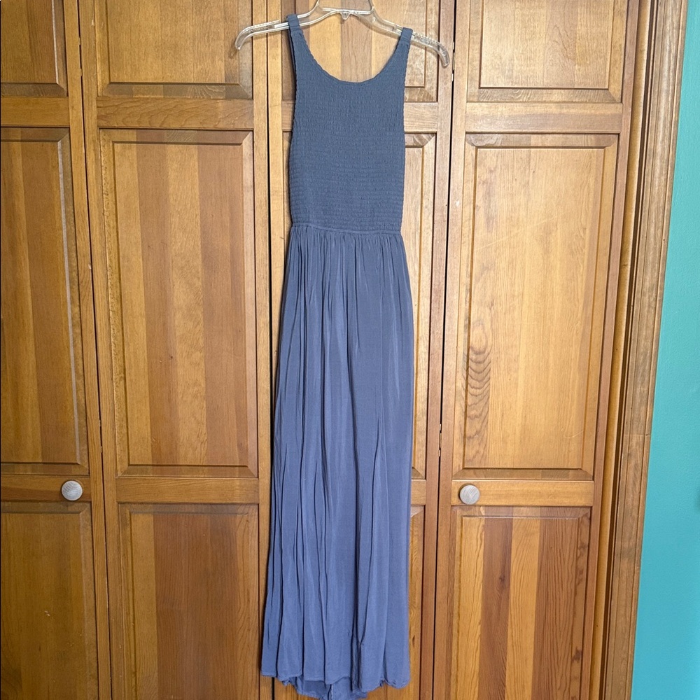 Wishlist Apparel Sleeveless Smocked Maxi Dress